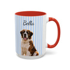 Personalized Dog Portrait Mug | Custom Pet Photo Coffee Cup
