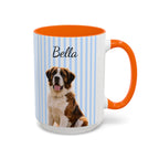 Personalized Dog Portrait Mug | Custom Pet Photo Coffee Cup