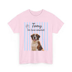 Personalized Pet Photo Shirt, Custom Dog Portrait Tee, Pet Name & Adoption Year Shirt