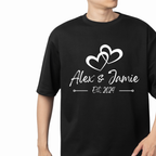 Anniversary T-Shirt Design | Couple Shirt Digital Download | Wedding Anniversary SVG PNG