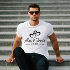 Anniversary T-Shirt Design | Couple Shirt Digital Download | Wedding Anniversary SVG PNG
