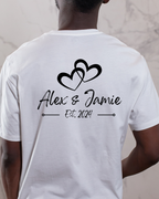 Anniversary T-Shirt Design | Couple Shirt Digital Download | Wedding Anniversary SVG PNG