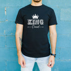 Customize King and Queen Matching T-Shirt Design | Custom Couple Shirt Digital Download