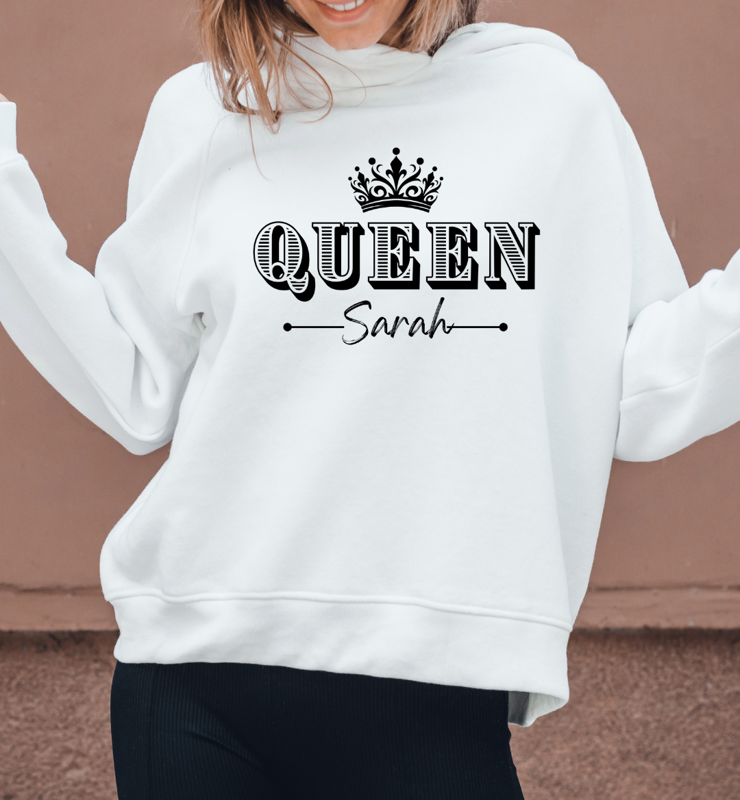 Customize King and Queen Matching T-Shirt Design | Custom Couple Shirt Digital Download