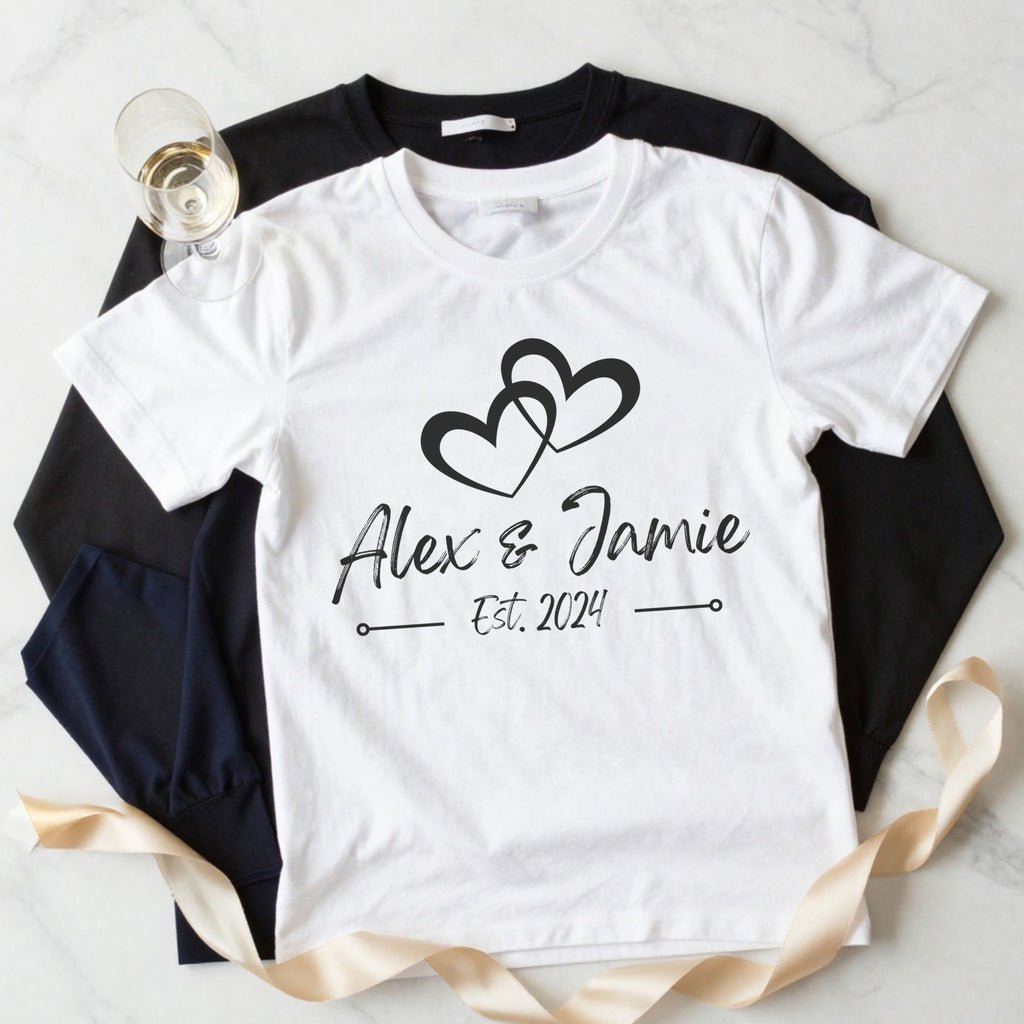 Anniversary T-Shirt Design | Couple Shirt Digital Download | Wedding Anniversary SVG PNG